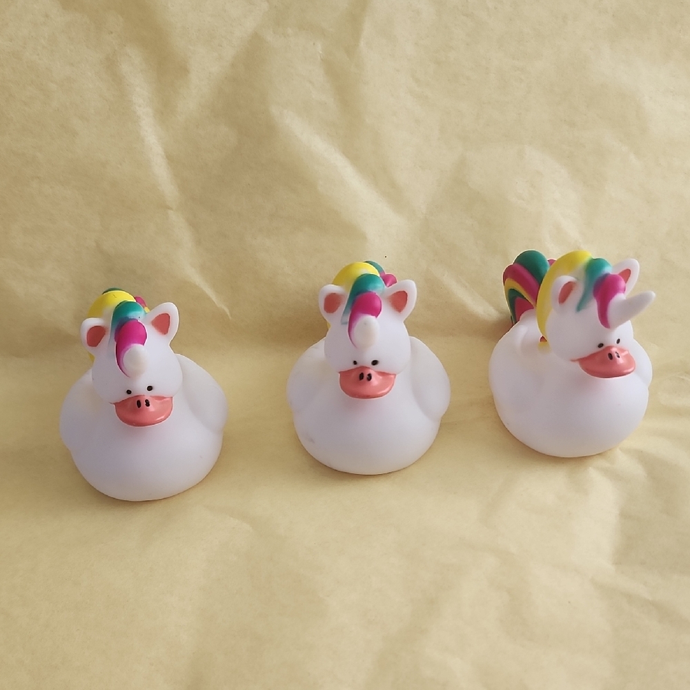 Unicorn Rubber Duck Set